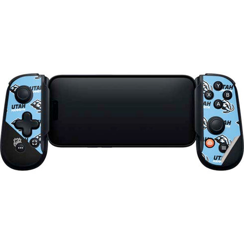 NHL Utah Mammoth Logo Pattern Backbone One for iPhone Game Controller Skin